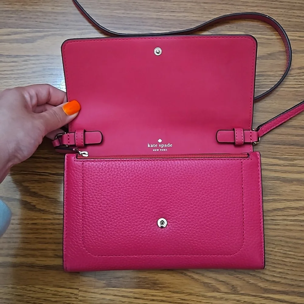 Kate Spade Crossbody Wallet Purse - Picture 8 of 16